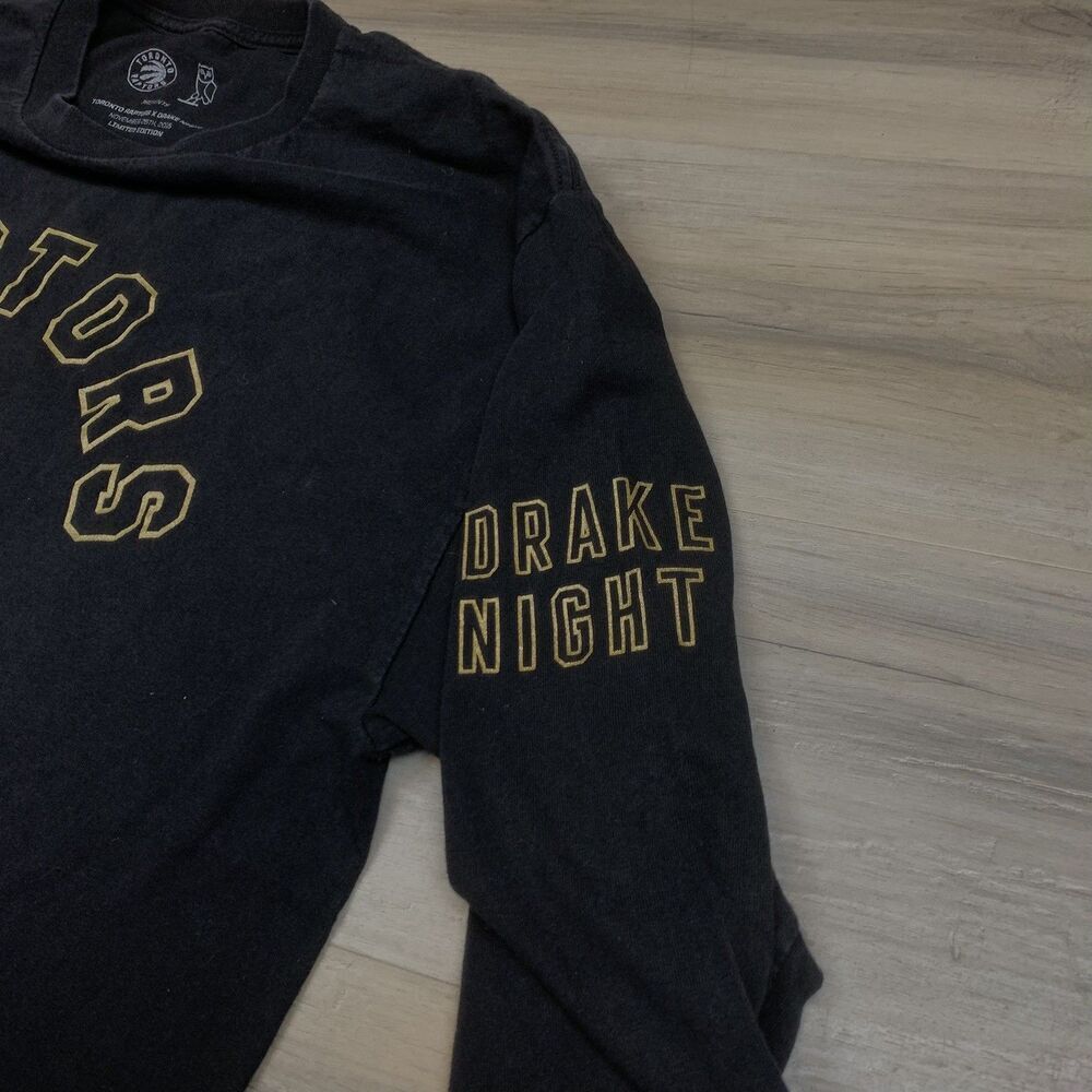 Toronto Raptors x OvO Drake Night 2015 long sleeve shirt Mens basketball size XL - Picture 5 of 7